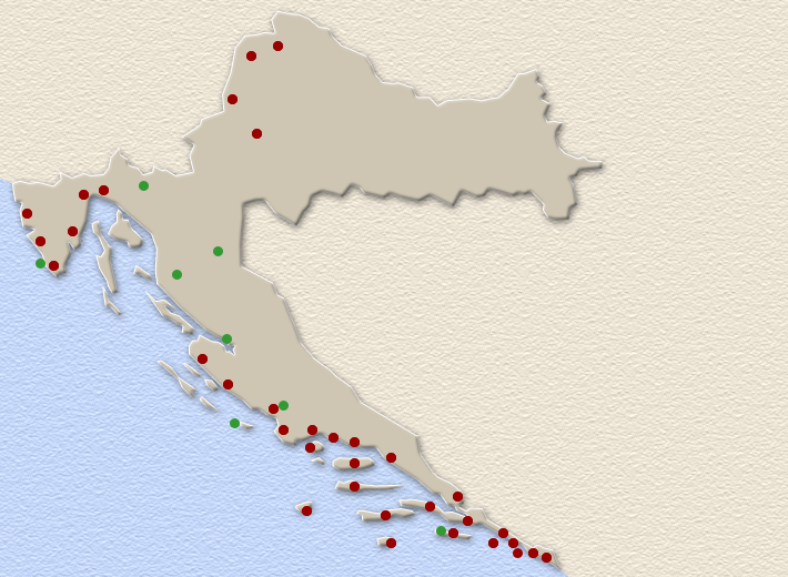 Croatia map